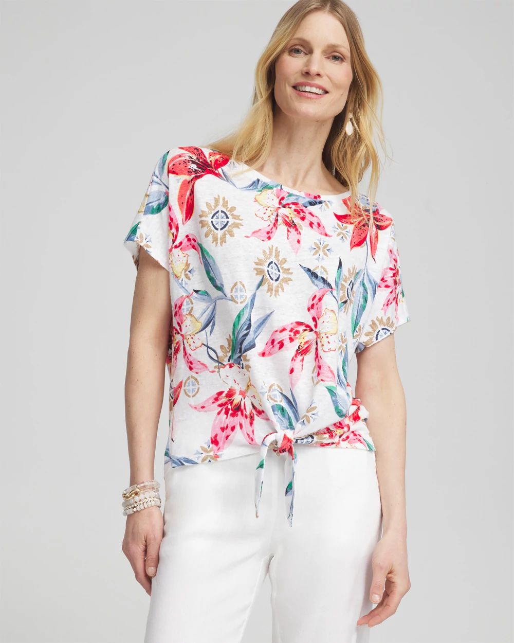Zenergy Tie Dye V-Neck Tee | Chico's